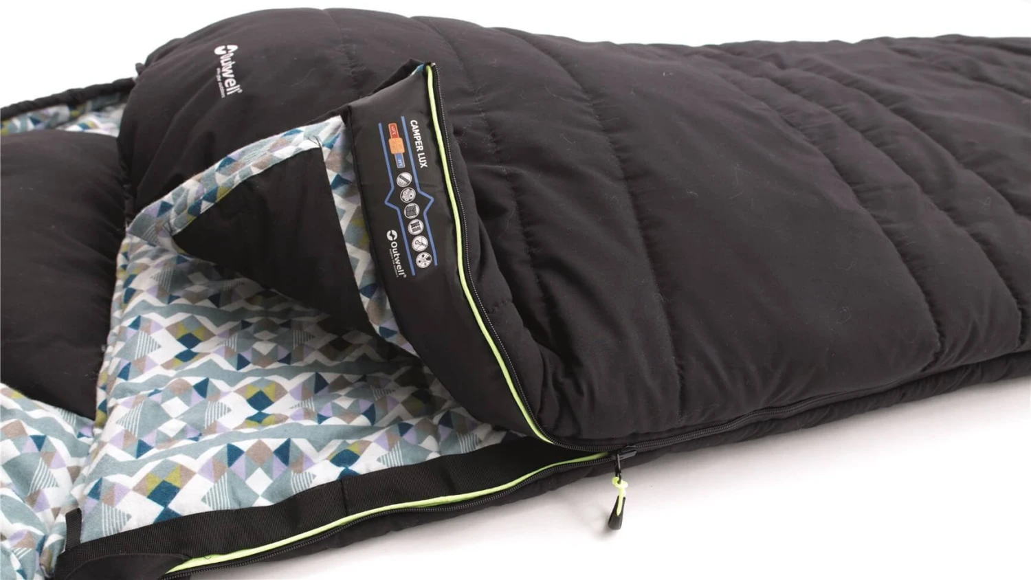 Outwell Camper Lux Double Sleeping Bag 3 Outwell Camper Lux Double Sleeping Bag - Image 3