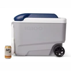 Igloo Maxcold 40 Roller Cool Box - Grey / Blue -Cheap Cook N Camp Store 8 00034687 p