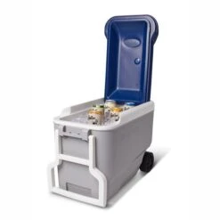 Igloo Maxcold 40 Roller Cool Box - Grey / Blue -Cheap Cook N Camp Store 9 00034687 p1