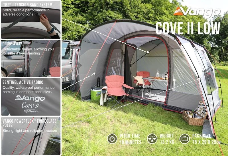 Vango Cove II Poled Drive Away Awning 3 Vango Cove II Poled Drive Away Awning - Image 3