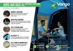 Vango Joro Air 600XL Sentinel Eco Dura Tent -Cheap Cook N Camp Store Joro Air 600XL SED2 small