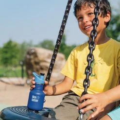 Klean Kanteen Kid Classic Sport Bottle 355ml - Dragon Snacks -Cheap Cook N Camp Store K12CPPS SU boy bottle playground tire lifestyle 38149dfe 6394 4c48 895b 6f465e915b8c