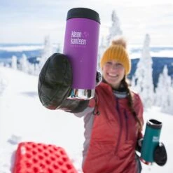 Klean Kanteen Insulated TK Wide With Café Cap 355ml - Brushed Steel 11 Klean Kanteen Insulated TK Wide With Café Cap 355ml - Brushed Steel -Cheap Cook N Camp Store K12TKWPCC BB LS snow closeup lifestyle ea727c90 b1ca 45dc 9b96 204fdd194360