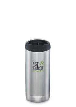 Klean Kanteen Insulated TK Wide With Café Cap 355ml - Brushed Steel