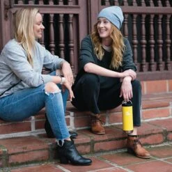 Klean Kanteen Insulated TK Wide With Café Cap 473ml - Brushed Steel -Cheap Cook N Camp Store K16TKWPCC BC LS friends steps lifestyle