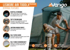 Vango Lismore Air 700DLX Tent Package 18 Vango Lismore Air 700DLX Tent Package -Cheap Cook N Camp Store Lismore Air 700DLX Package2