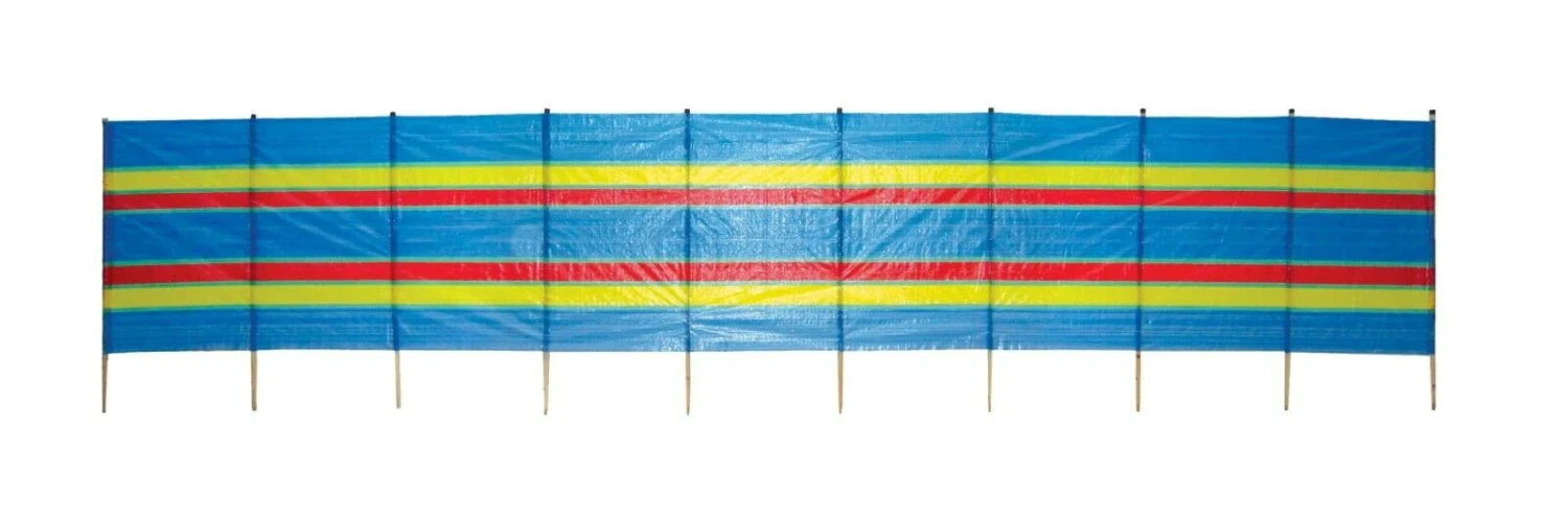 10 Pole Beach Windbreak - 5' ''NALU'' 1 10 Pole Beach Windbreak - 5' ''NALU''