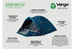 Vango Alpha 400 CLR Tent 7 Vango Alpha 400 CLR Tent -Cheap Cook N Camp Store alpha 400 clr 2