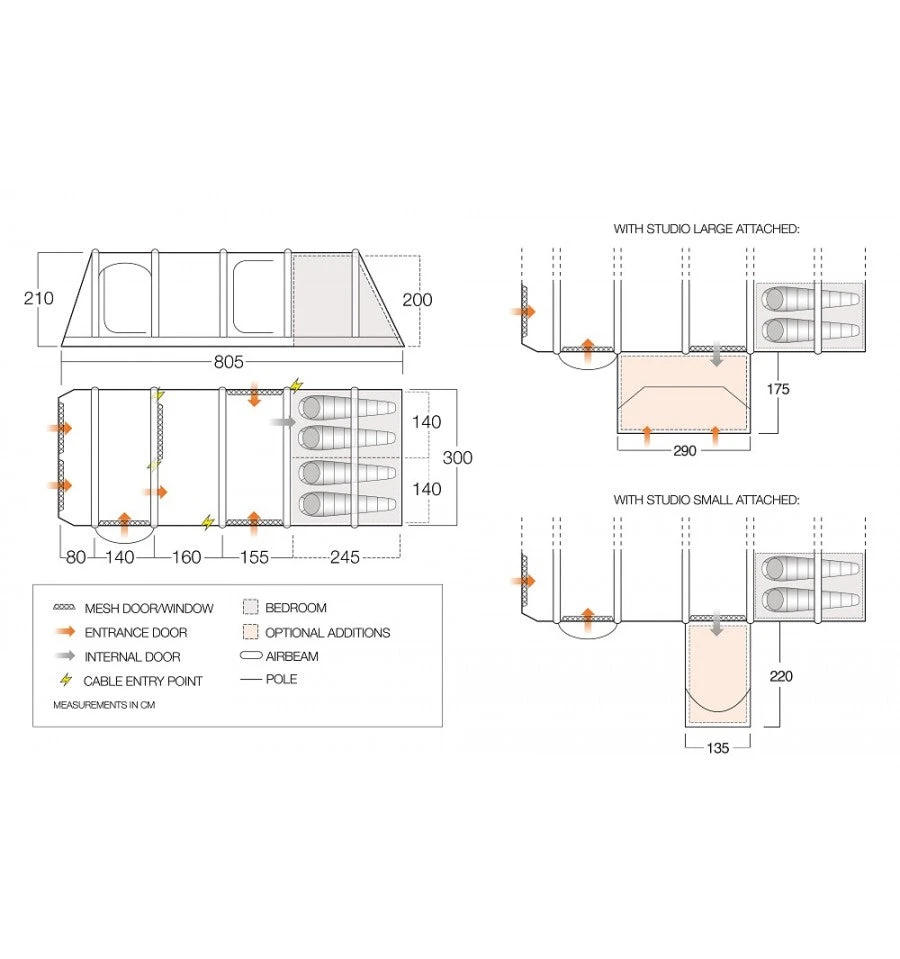 Vango Anantara IV Air 450XL Tent 2 Vango Anantara IV Air 450XL Tent - Image 2