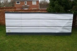 Blue Diamond Traditional 5 Pole Grey Windbreak