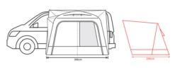 Outdoor Revolution Cayman Air Low Drive Away Awning -Cheap Cook N Camp Store cayman air 3