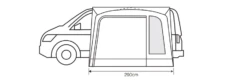 Outdoor Revolution Cayman Cona Air Drive Away Awning -Cheap Cook N Camp Store cayman cona air 3