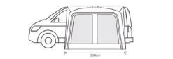Outdoor Revolution Cayman Cuba Air Low Drive Away Awning -Cheap Cook N Camp Store cayman cuba 3
