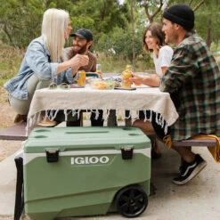Igloo ECOCOOL Latitude 90 QT Roller Cooler -Cheap Cook N Camp Store ecocool latitude roller