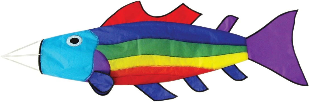 Rainbow Fish Windsock 1 Rainbow Fish Windsock