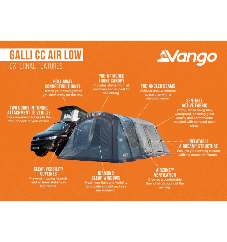 Vango Galli CC Air Low Drive Away Awning 3 Vango Galli CC Air Low Drive Away Awning - Image 3