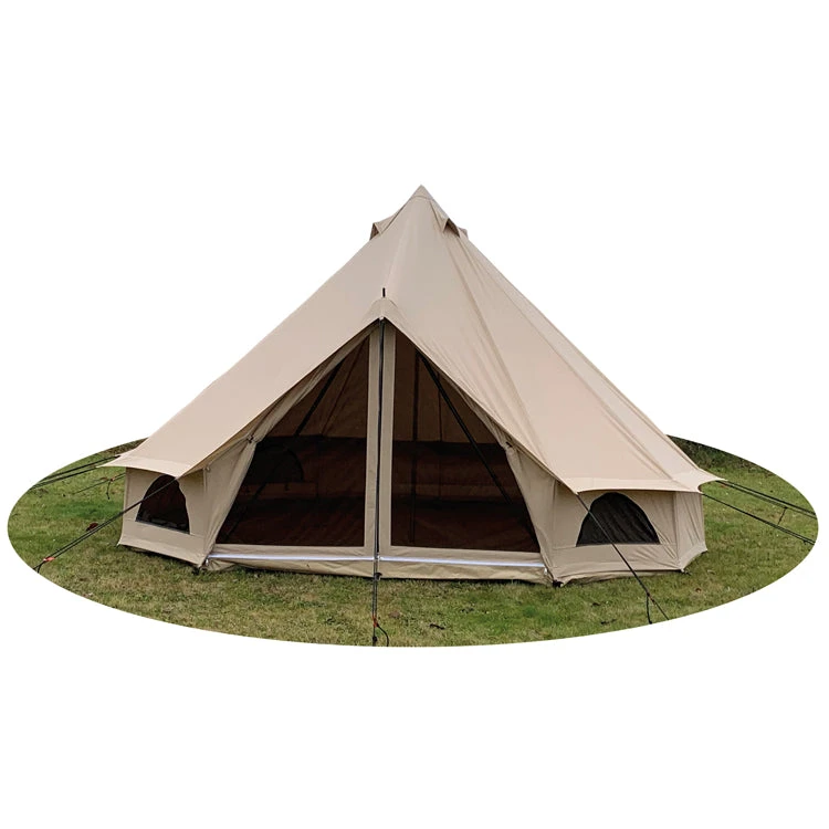 Quest Signature 4m Classic Bell Tent 1 Quest Signature 4m Classic Bell Tent