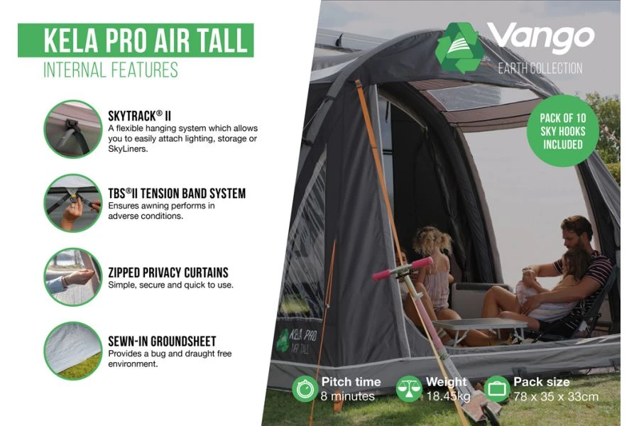 Vango Kela Pro Air Tall Drive Away Awning 3 Vango Kela Pro Air Tall Drive Away Awning - Image 3