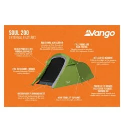Vango Soul 200 Tent 8 Vango Soul 200 Tent -Cheap Cook N Camp Store soul 200 2