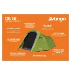Vango Soul 300 Tent -Cheap Cook N Camp Store soul 300 2 5c250c99 f716 4368 b352 79466709cfad